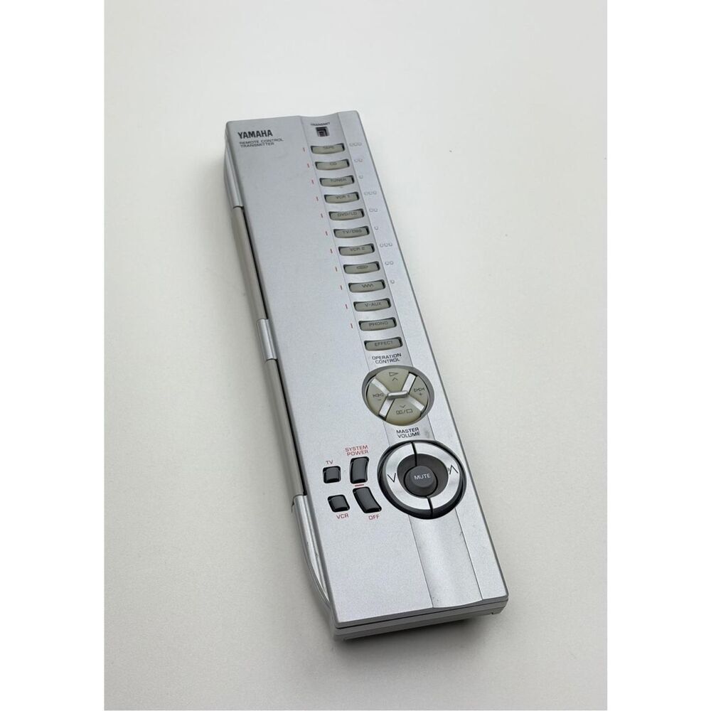 Yamaha Remote Control Transmitter RAV130 VV62710, Tested & Works Silver EQ2237